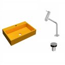 Ver imagem 2 de Kit Cuba Rt55 com Torneira Pratika 1060 Metal e Válvula Click 1 Polegada B Compace