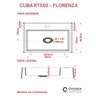 Kit Cuba Rt55 com Torneira Pratika 1060 Metal e Válvula Click 1 Polegada B Compace - 6