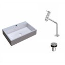 Ver imagem 2 de Kit Cuba Rt55 com Torneira Pratika 1060 Metal e Válvula Click 1 Polegada B Compace