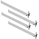 Ver imagem 1 de 4 Suportes Pia Chumbar Bancada Mesa 40 Cm - Branco
