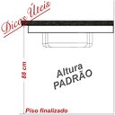 Ver imagem 4 de 4 Suportes Pia Chumbar Bancada Mesa 40 Cm - Branco