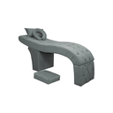 Ver imagem 1 de Maca Estética e Escada para Extensão de Cílios Veludo Grafite