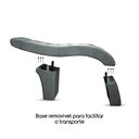 Ver imagem 3 de Maca Estética e Escada para Extensão de Cílios Veludo Grafite