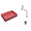 Ver imagem 2 de Kit Cuba Rt55 com Torneira Pratika 1060 Metal e Válvula Click 1 Polegada G Compace