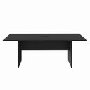 Ver imagem 3 de Mesa de Reunião Retangular F5 Office Moderno MDP 200cm Preto