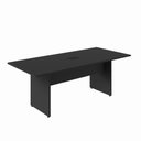 Ver imagem 5 de Mesa de Reunião Retangular F5 Office Moderno MDP 200cm Preto