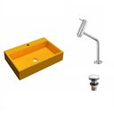 Ver imagem 2 de Kit Cuba Rt55 com Torneira Pratika 1060 Metal e Válvula Click 1 Polegada e Meia Compace