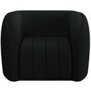 Ver imagem 7 de Kit Sofá 4 Lugares para Sala 292cm com 01 Poltrona Lazio M03 Veludo Preto - Lyam Decor