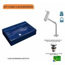 Ver imagem 3 de Kit Cuba Rt55 com Torneira Pratika 1060 Metal e Válvula Click 1 Polegada e Meia Compace
