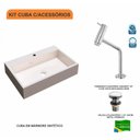 Ver imagem 3 de Kit Cuba Rt55 com Torneira Pratika 1060 Metal e Válvula Click 1 Polegada e Meia Compace