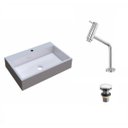 Ver imagem 2 de Kit Cuba Rt55 com Torneira Pratika 1060 Metal e Válvula Click 1 Polegada e Meia Compace