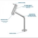 Ver imagem 7 de Kit Cuba Rt55 com Torneira Pratika 1060 Metal 1/4 Volta Compace