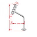 Ver imagem 6 de Kit Cuba Rt55 com Torneira Pratika 1060 Metal 1/4 Volta Compace