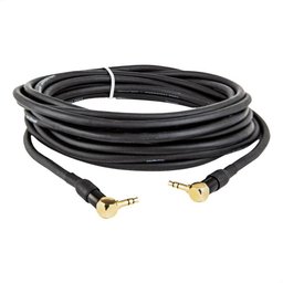 Cabo Adaptador P2 Estereo 90° para P2 Estereo 90° - 30 Cm - 1