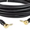 Cabo Adaptador P2 Estereo 90° para P2 Estereo 90° - 30 Cm - 3