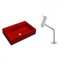 Ver imagem 2 de Kit Cuba Rt55 com Torneira Pratika 1060 Metal 1/4 Volta Compace