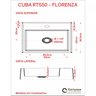 Kit Cuba Rt55 com Válvula 1 Polegada e Sifão Pvc e Flexível Compace - 7