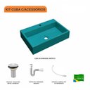 Ver imagem 3 de Kit Cuba Rt55 com Válvula 1 Polegada e Sifão Pvc e Flexível Compace
