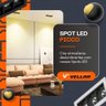 Spot Embutir Led Picco 6w Preto 3000k 24° Linear - 5