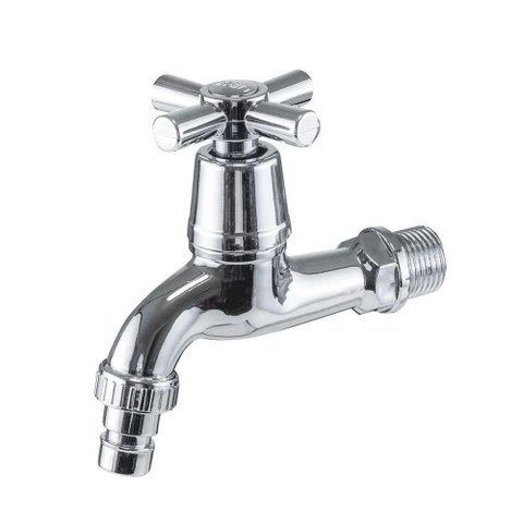 Torneira para Jardim e Tanque C66 1-4 Volta ABS Cromada Parede Liege Cosmetics