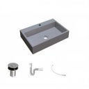 Ver imagem 2 de Kit Cuba Rt55 com Válvula Click 1 Polegada B e Sifão Pvc e Flexível Compace