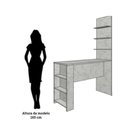 Ver imagem 5 de Bancada Mesa Gourmet Cozinha Mármore 1,50m c/ Painel - Linha SUPREMA Luciane