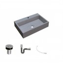 Ver imagem 2 de Kit Cuba Rt55 com Válvula Click 1 Polegada B e Sifão Cromado e Flexível Compace