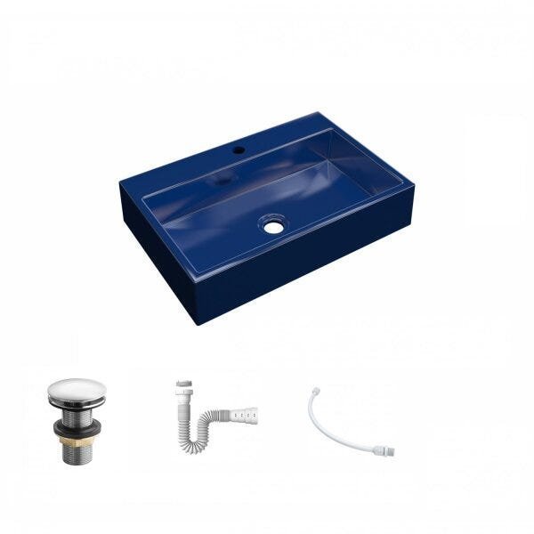Kit Cuba RT55 com Válvula Click 1 Polegada G e Sifão Pvc e Flexível Compace - 2