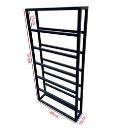 Adega Suspensa Estilo Industrial Parede Vinho - 3