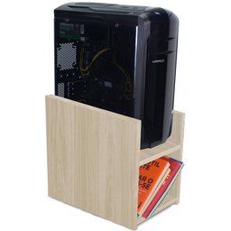 Suporte para Gabinete Cpu e Estabilizador Nobreak em Mdf Jade - 3