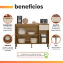 Ver imagem 6 de Balcão de Cozinha 1,20m 3 Portas 1 Gaveta Surya