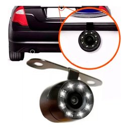 Camera 8 Leds Universal 12v a Prova D'agua e Visão Noturna - 9