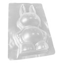 Ver imagem 5 de Forma de Silicone Coelho Grande 10,2cm X 18cm - 10 Unidades