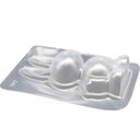 Ver imagem 6 de Forma de Silicone Coelho Grande 10,2cm X 18cm - 10 Unidades