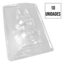 Ver imagem 2 de Forma de Silicone Coelho Grande 10,2cm X 18cm - 10 Unidades