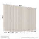 Ver imagem 3 de Painel Ripado para TV até 86 Polegadas Planejado 360x250cm Aruá CabeCasa MadeiraOriginals Off White