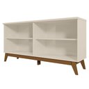 Ver mais imagens de Buffet Aparador 160cm 4 Portas Cannes Off Whhite/Canela Z30 - Mpozenato