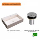 Ver imagem 3 de Kit Cuba Rt55 com Válvula Click Botão 1 Polegada B Compace