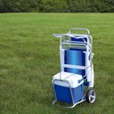 Ver imagem 6 de Carrinho Praia com Avanco para Caixa Termica Azul - Mor