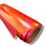 Vinil Adesivo Holografico Vermelho - 50 Cm X 5 Mt Promafilm Vinilholovermelho50cmx5mt - 1
