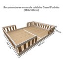 Ver imagem 3 de Cama Infantil Montessoriana Casal Tuli Branco/Carvalho Mel
