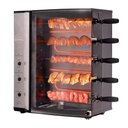 Ver imagem 4 de Churrasqueira Elétrica Nativa Giratória de Inox Preta 220v