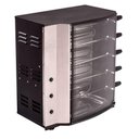 Ver imagem 2 de Churrasqueira Elétrica Nativa Giratória de Inox Preta 220v