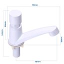 Ver imagem 5 de Torneira Abs Branca Lavatório Automática Temporizada Mesa