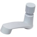 Ver imagem 1 de Torneira Abs Branca Lavatório Automática Temporizada Mesa