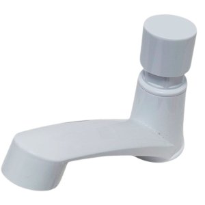 Torneira Abs Branca Lavatório Automática Temporizada Mesa