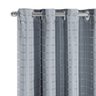 Cortina Blackout Tecido com Voil Xadrez 2,70 M X 2,30 M Varão Simples:cinza - 4