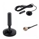 Ver imagem 1 de Antena Digital Hdtv Interna Amplificada e Base Magnética