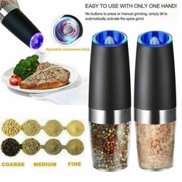 Moedor de Sal Pimenta Tempero Triturador Elétrico - 3