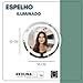 Ver mais imagens de Espelho Redondo Decorativo 50cm Iluminado 3 Leds Touch Screen Moldura em Aluminio - Branco